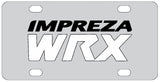 Subaru Impreza WRX License Plate