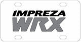 Subaru Impreza WRX License Plate