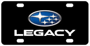 Subaru Legacy License Plate