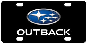 Subaru Outback License Plate