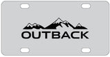 Subaru Outback License Plate