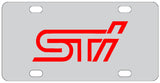 Subaru STI License Plate