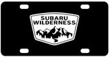 Subaru Wilderness License Plate