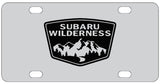 Subaru Wilderness License Plate