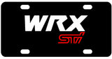 Subaru WRX STI License Plate