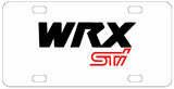 Subaru WRX STI License Plate