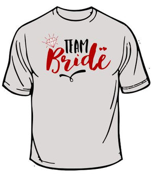 Team Bride Wedding T-Shirt