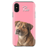 Personalized Pet Tough iPhone Case