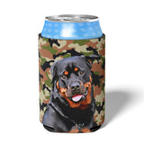 Personalized Pet Can Koozie - Camouflage