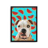 Personalized Pet Portrait Prints - Watermelon