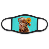 Personalized Pet Portrait Face Mask