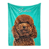 Personalized Pet Throw Blanket