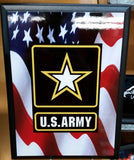 U.S. Army Flag Plaque