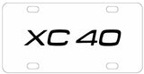 Volvo XC 40 License Plate