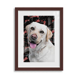 Personalized Pet Art Framed Gallery Print - Sakura