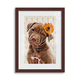 Personalized Pet Art Framed Gallery Print - Art Deco