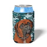 Personalized Pet Can Koozie - Camouflage