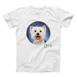 Personalized Pet T-Shirt - Watercolor Style