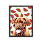 Personalized Pet Portrait Prints - Watermelon