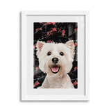 Personalized Pet Art Framed Gallery Print - Sakura