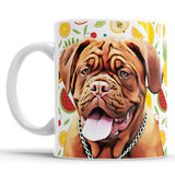 Personalized Dog Portrait Mug - Fruit Salad