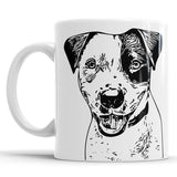 Personalized Minimalistic Pet Portrait Mug