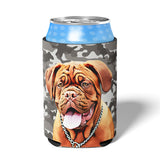 Personalized Pet Can Koozie - Camouflage