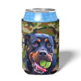 Personalized Pet Can Koozie - Camouflage