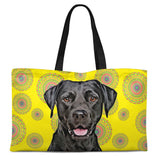 Personalized Pet Weekender Tote Bag - Mandala